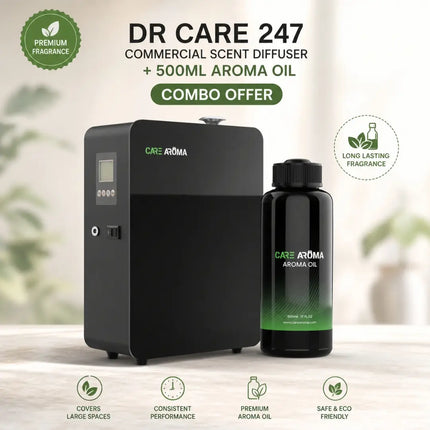 Dr CARE 247 Commercial Scent Diffuser + 500ml Aroma Oil