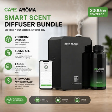 Dr Care 500 Smart Diffuser + FREE 500ml Aroma Oil