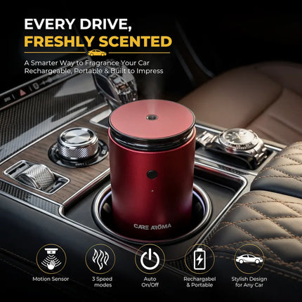 Care Aroma Scentra™ Car Diffuser + Free 20ml Aroma Oil