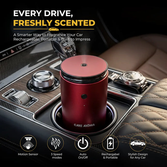Care Aroma Scentra™ Car Diffuser + Free 20ml Aroma Oil